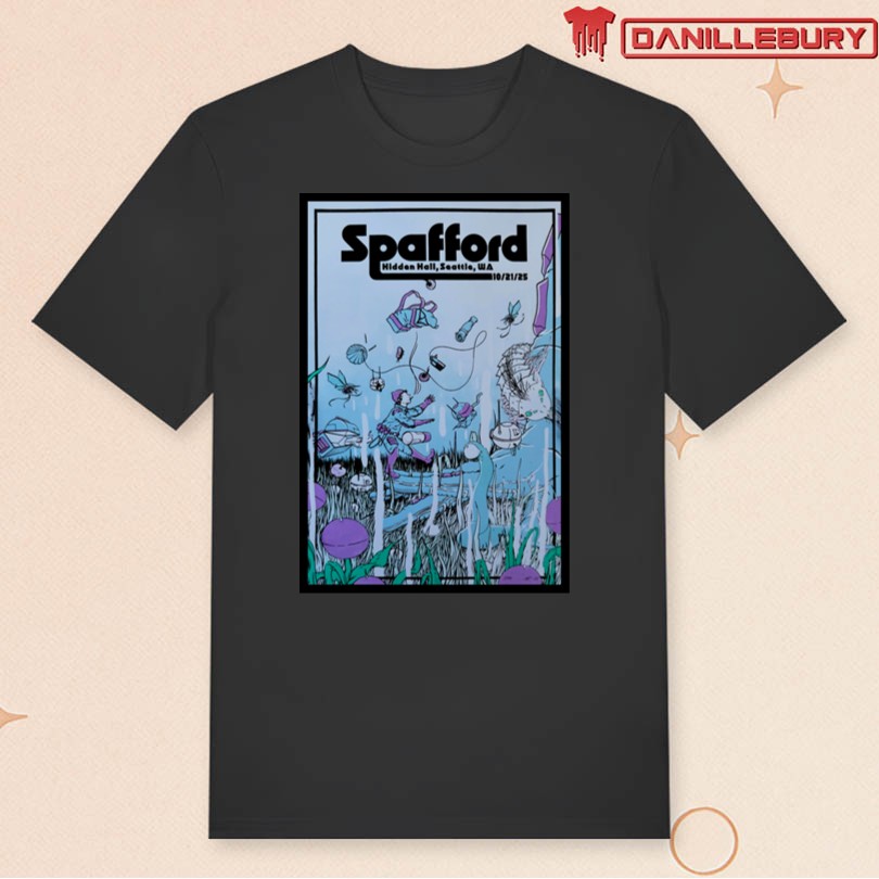 Spafford Seattle October 2025 Poster - Image 3