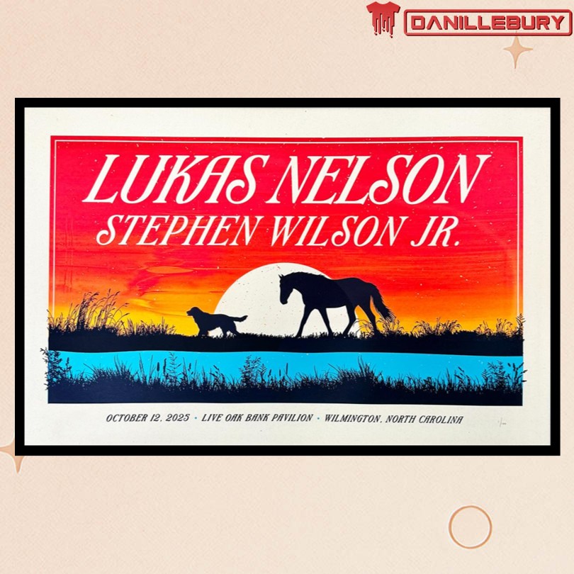 Stephen Wilson Jr. Live Oak Bank Pavilion 12 Oct 2025 Poster