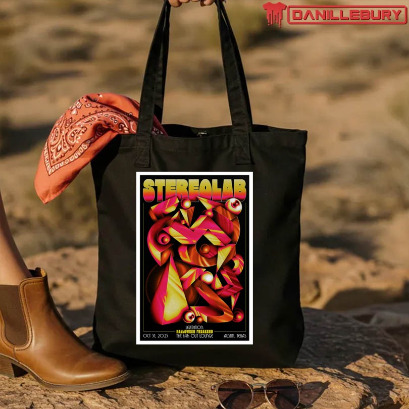 Stereolab Austin Halloween 2025 Poster - Image 4