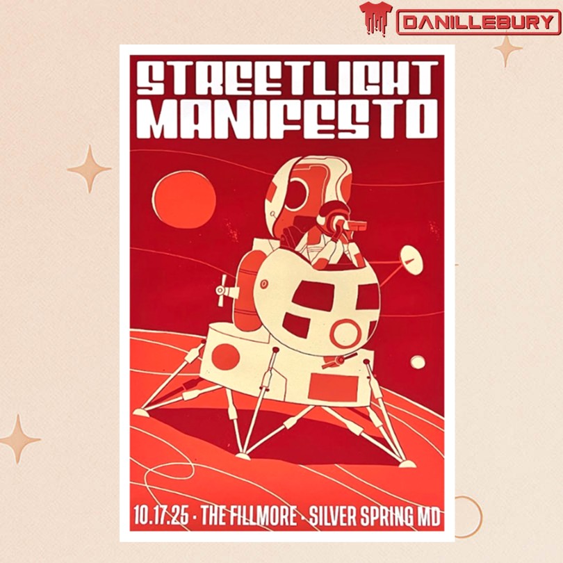 Streetlight Manifesto The Fillmore October 17 2025 Event Poster