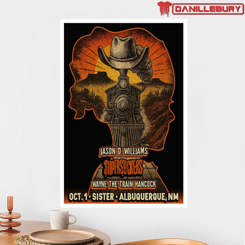 Supersuckers Sister Albuquerque NM Oct 1 2025 Poster - Image 2