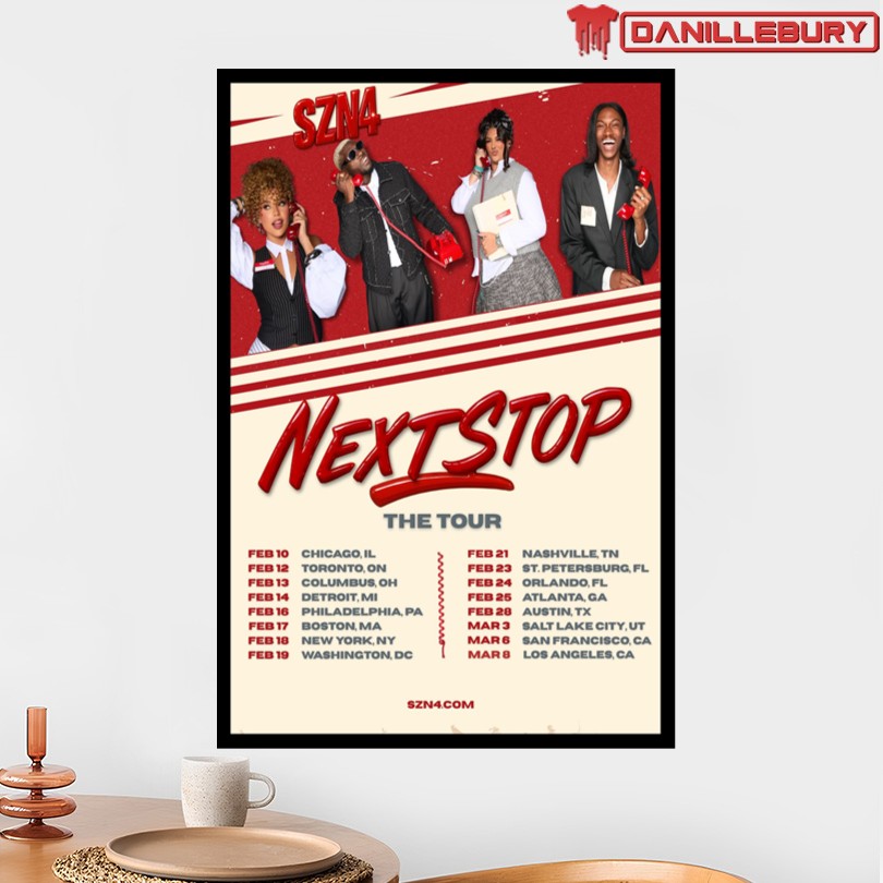 SZN4 2026 Nextstop The Tour Poster - Image 2