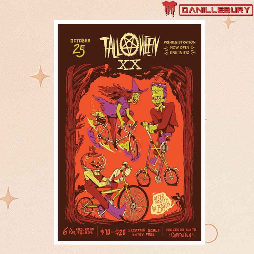 Talloween XX Tallahassee, Florida 10 25 25 Tour Poster