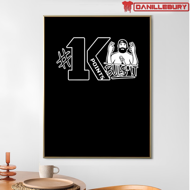 Tampa Bay Lightning 1K Points Of Bullshit T-Shirt - Image 4