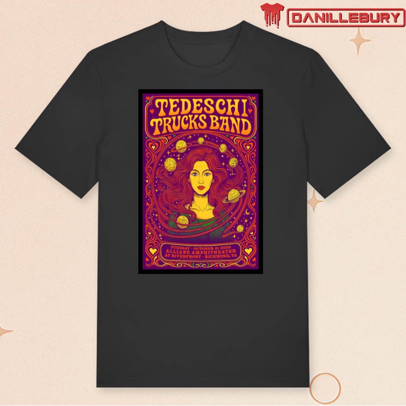 Tedeschi Trucks Band Allianz Amphitheater Riverfront Oct 21st 2025 Poster - Image 3