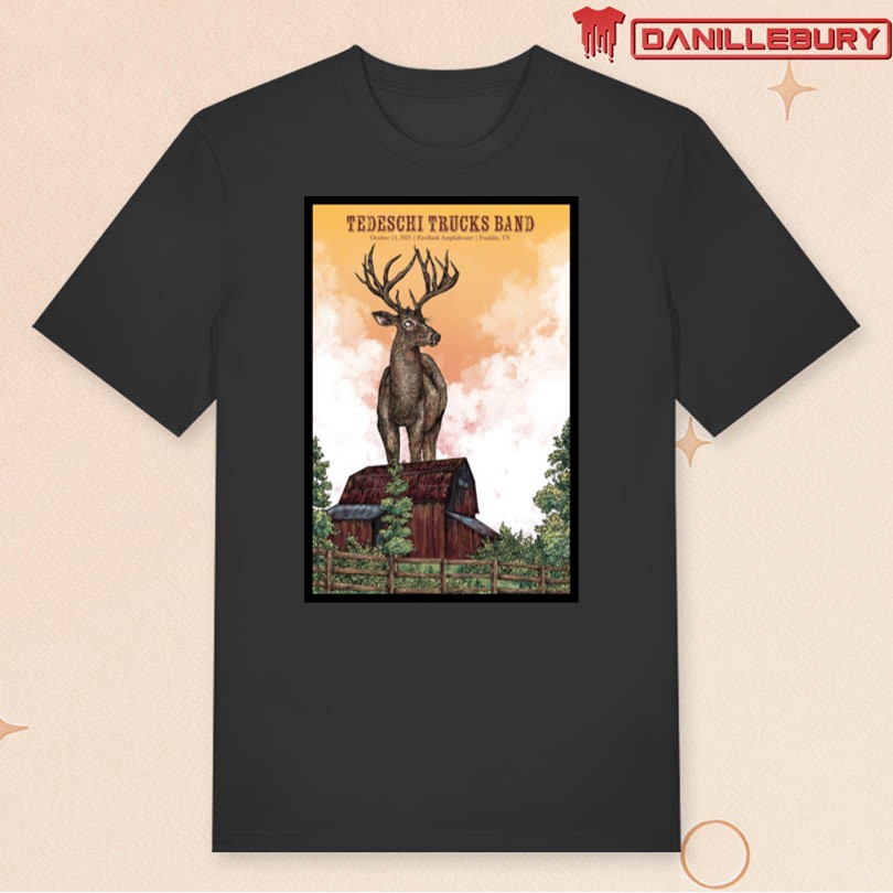 Tedeschi Trucks Band October 15th 2025 Franklin TN Poster - Image 3