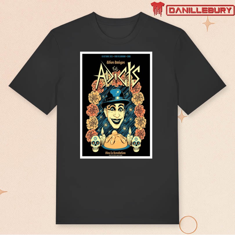 The Adicts Foro Velodromo Mexico 10 10 2025 Poster - Image 3