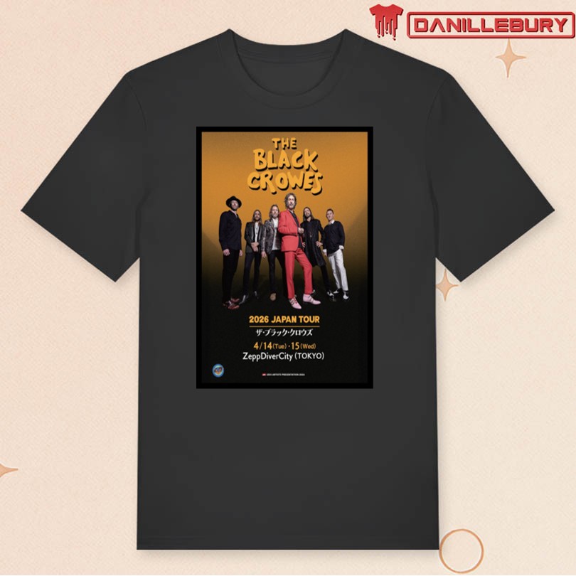 The Black Crowes Tokyo 2026 Tour Poster - Image 3