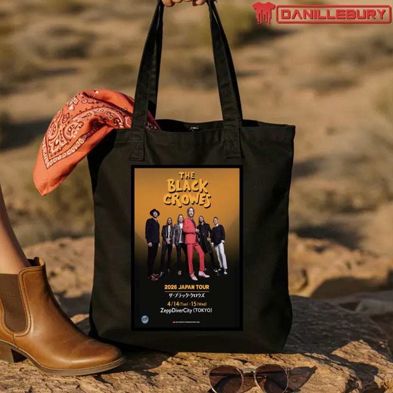 The Black Crowes Tokyo 2026 Tour Poster - Image 4