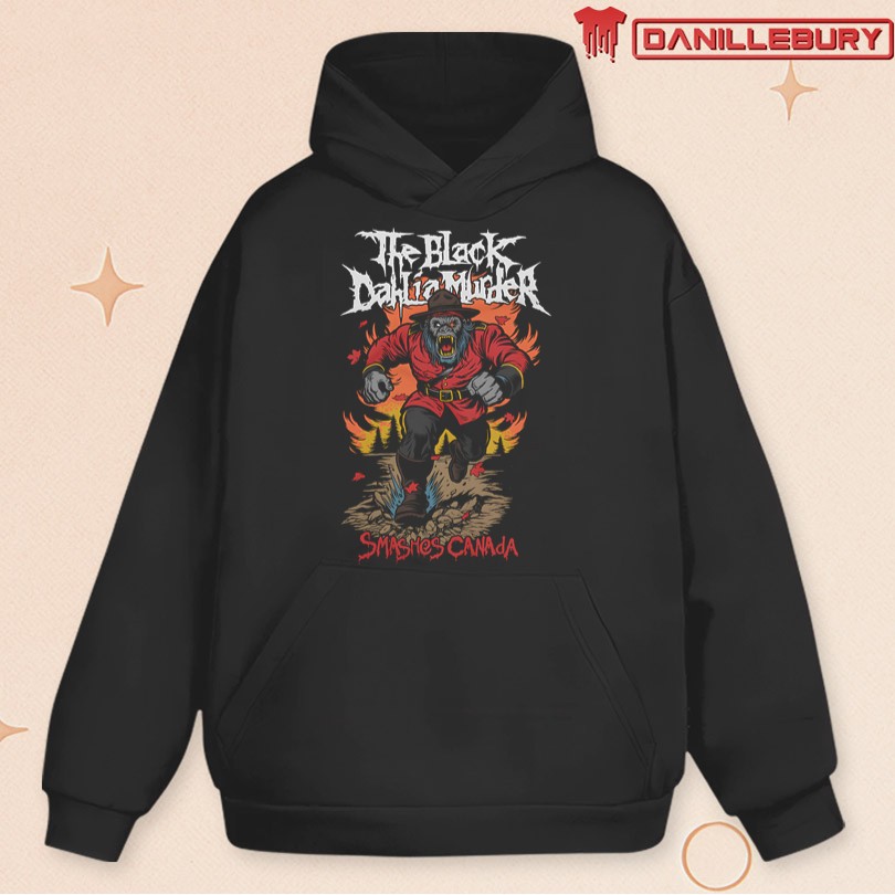 The Black Dahlia Murder Smashes Canada 2025 Merch - Image 2
