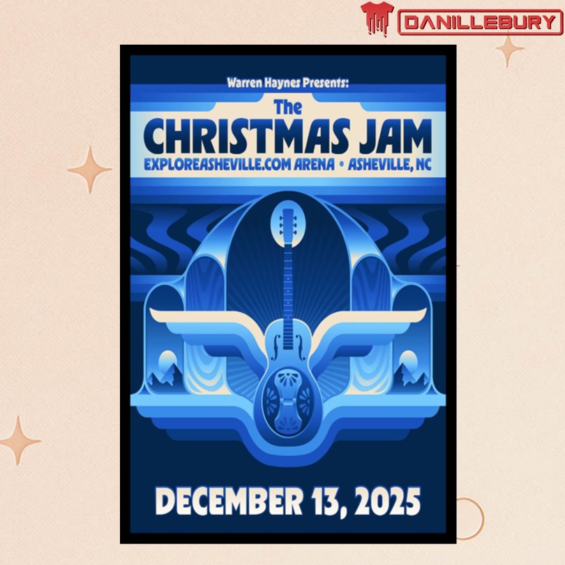 The Christmas Jam Dec 13 2025 Asheville NC Poster