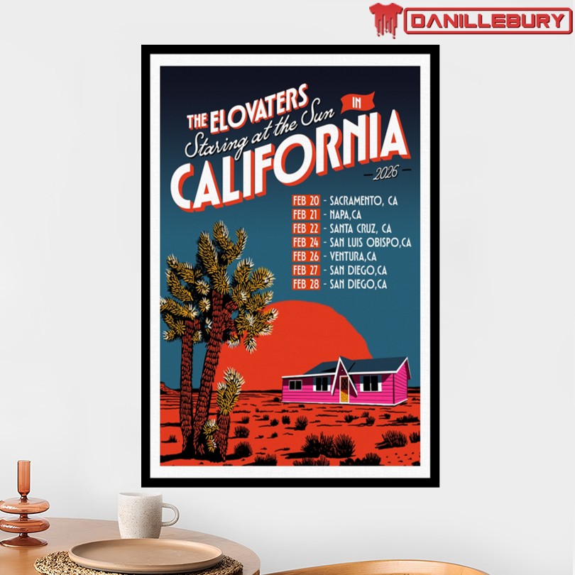 The Elovaters California Feb 2026 Poster - Image 2