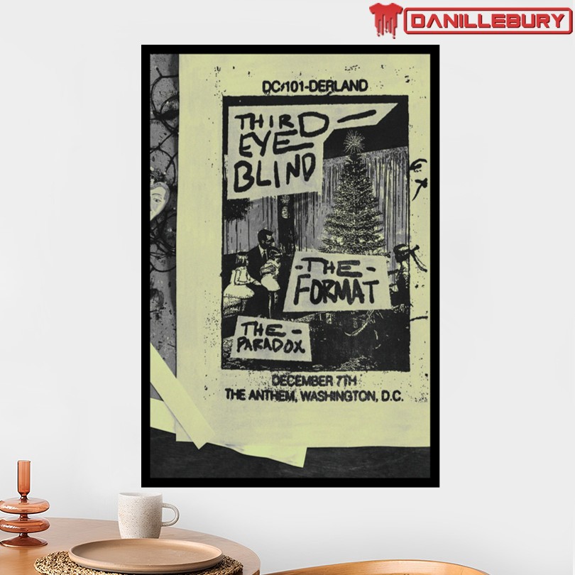 The Format Dec 7 2025 The Anthem Washington D.C Poster - Image 2