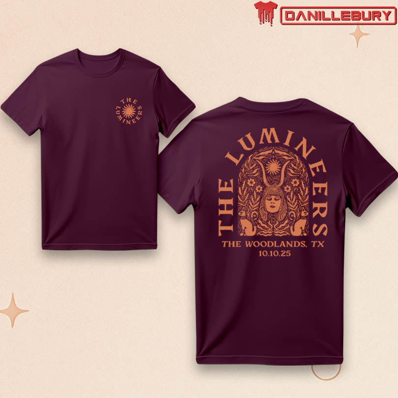 The Lumineers Automatic October 10th The Woodlands Event Shirt