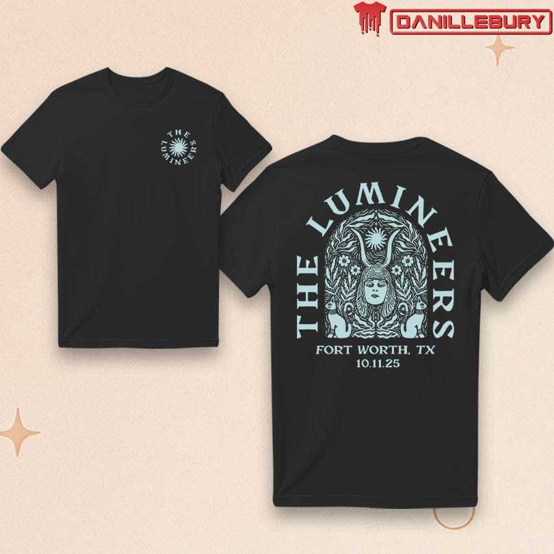 The Lumineers Automatic October 11th Fort Worth Event Tee