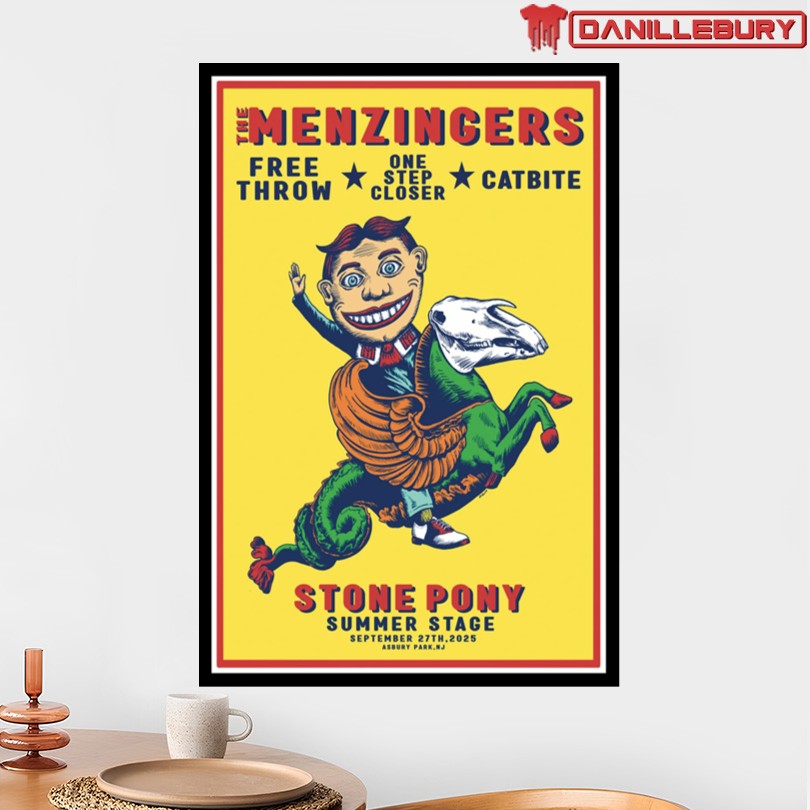 The Menzingers Sep 27 2025 Asbury Park NJ Poster - Image 2