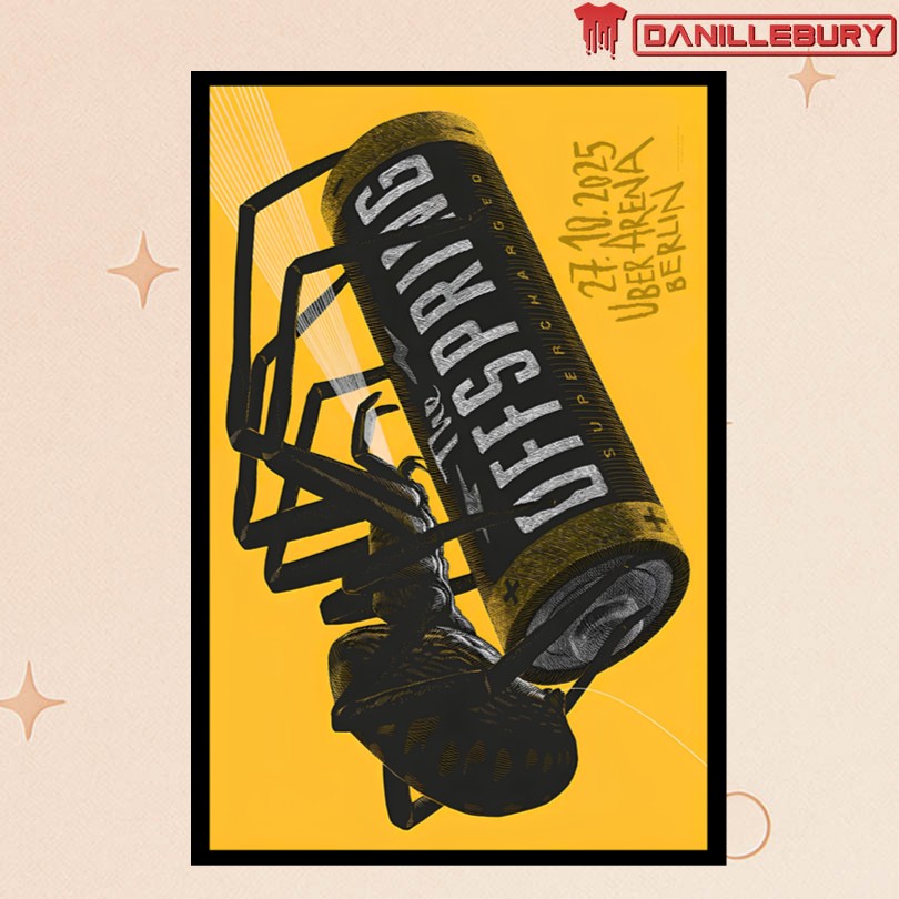 The Offspring Oct 27 2025 Uber Arena Berlin Germany Poster