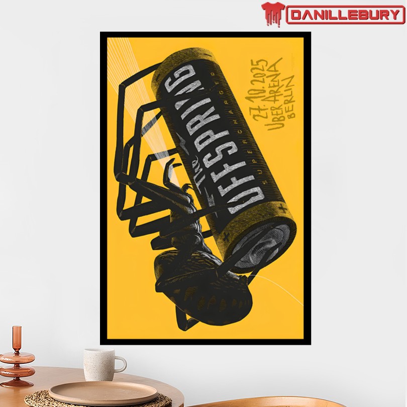 The Offspring Oct 27 2025 Uber Arena Berlin Germany Poster - Image 2
