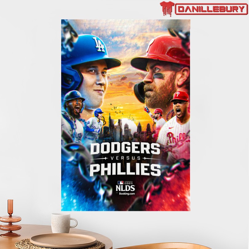 The Phillies and Dodgers will meet in the Postseason poster 2025 - Image 2