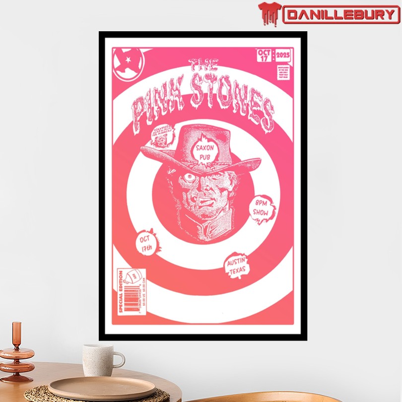 The Pink Stones Austin TX Oct 2025 Poster - Image 2