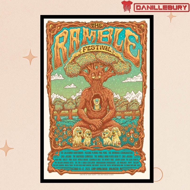 The Ramble Festival October 10-12 2025 Poster