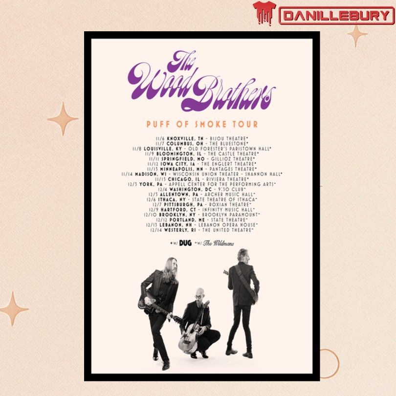 The Wood Brothers US Fall Tour 2025 Poster