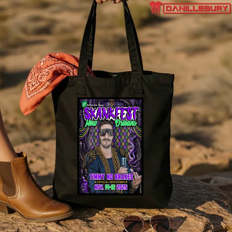 Timmy No Brakes Skankfest NOLA 2025 Poster - Image 4