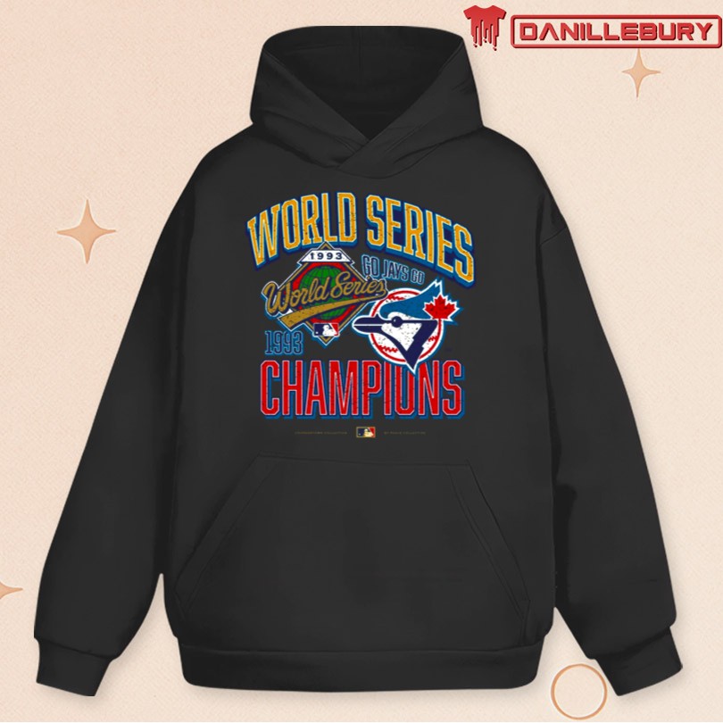 Toronto Blue Jays 1993 World Series Cooperstown Collection Premium T-Shirt - Image 2
