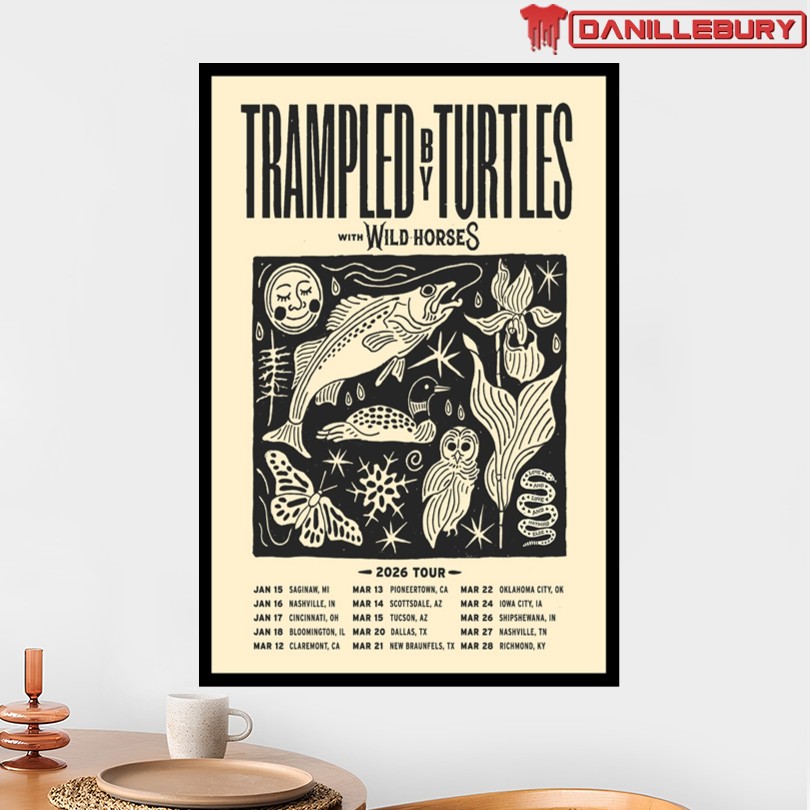 Trampled By Turtles Joint Tour 2026 Poster - Image 2