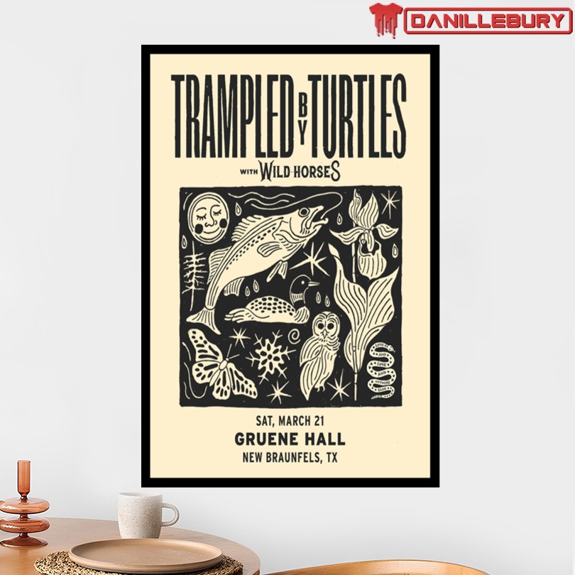 Trampled By Turtles Live At Gruene Hall 2026 Poster - Image 2