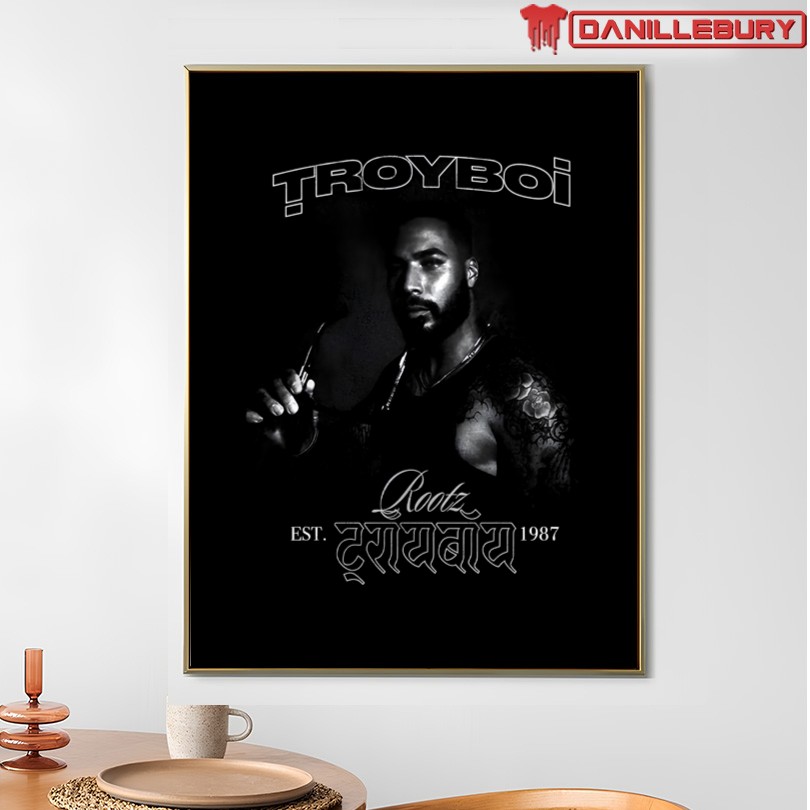 TroyBoi Rootz Portrait T-Shirt - Image 4