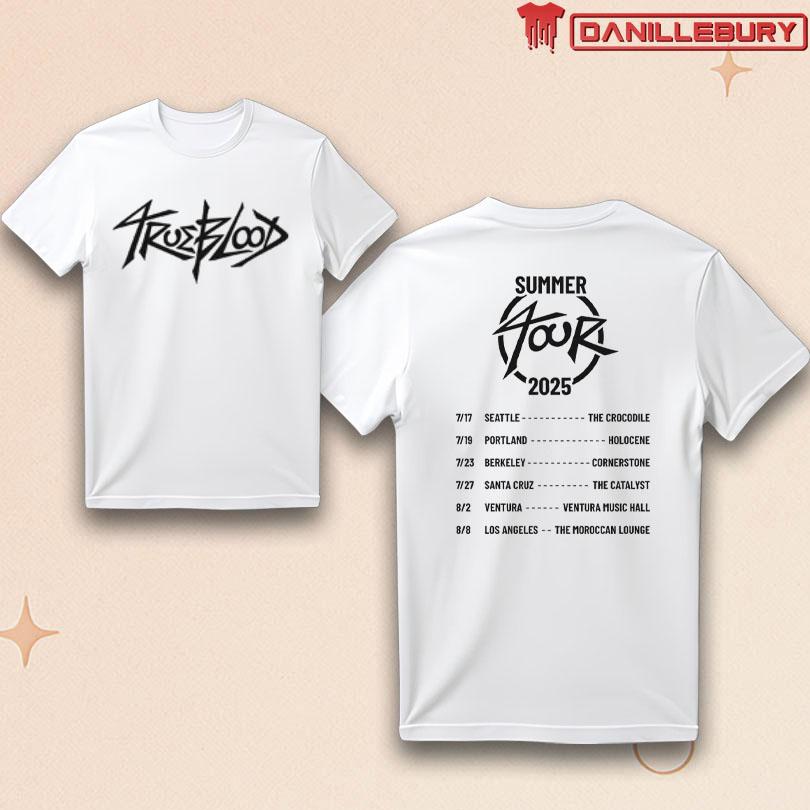 Trueblood Summer Tour 2025 Shirt