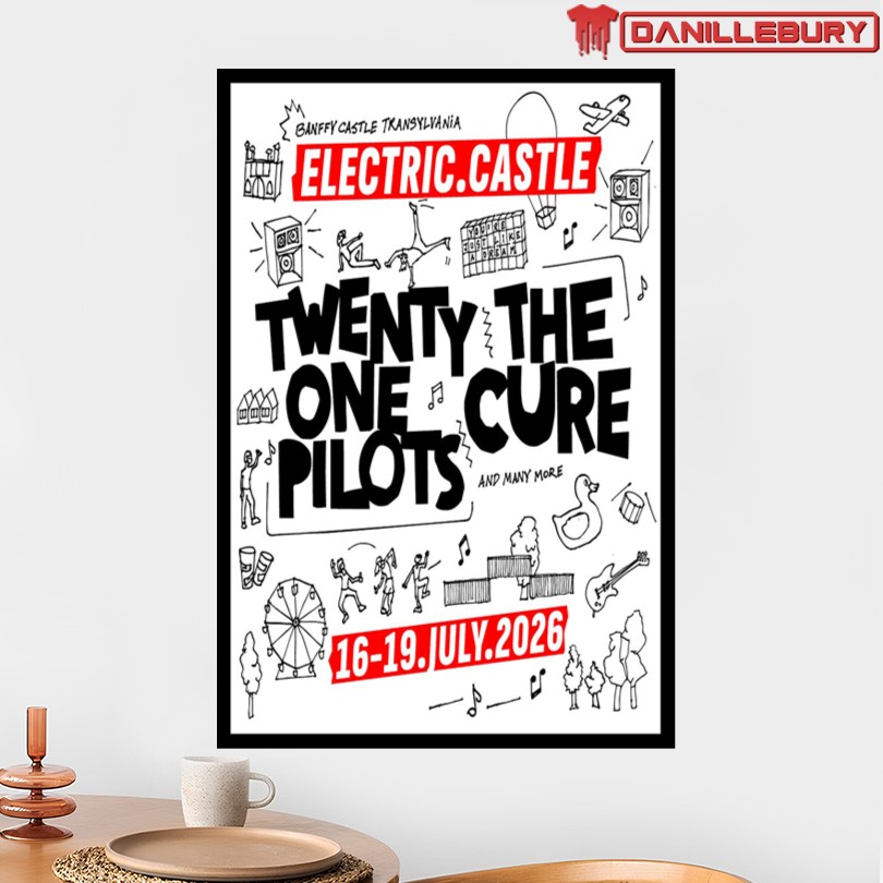 Twenty One Pilots Electric Castle 2026 Poster - Image 2