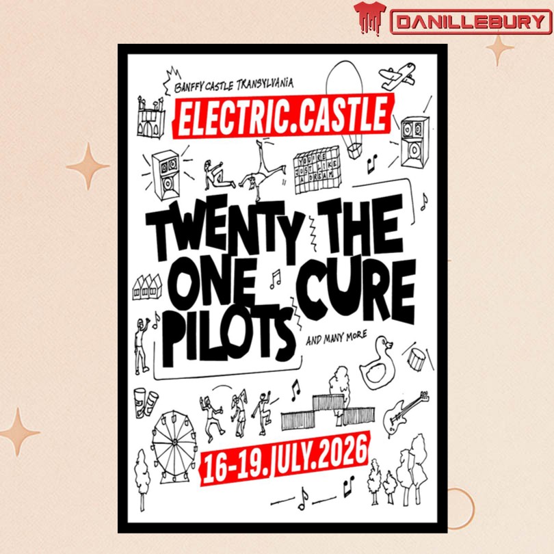 Twenty One Pilots Romania 2026 Show Poster