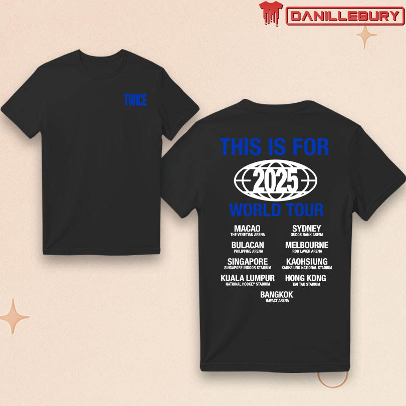 Twice This Is For Tour 2025 Tee