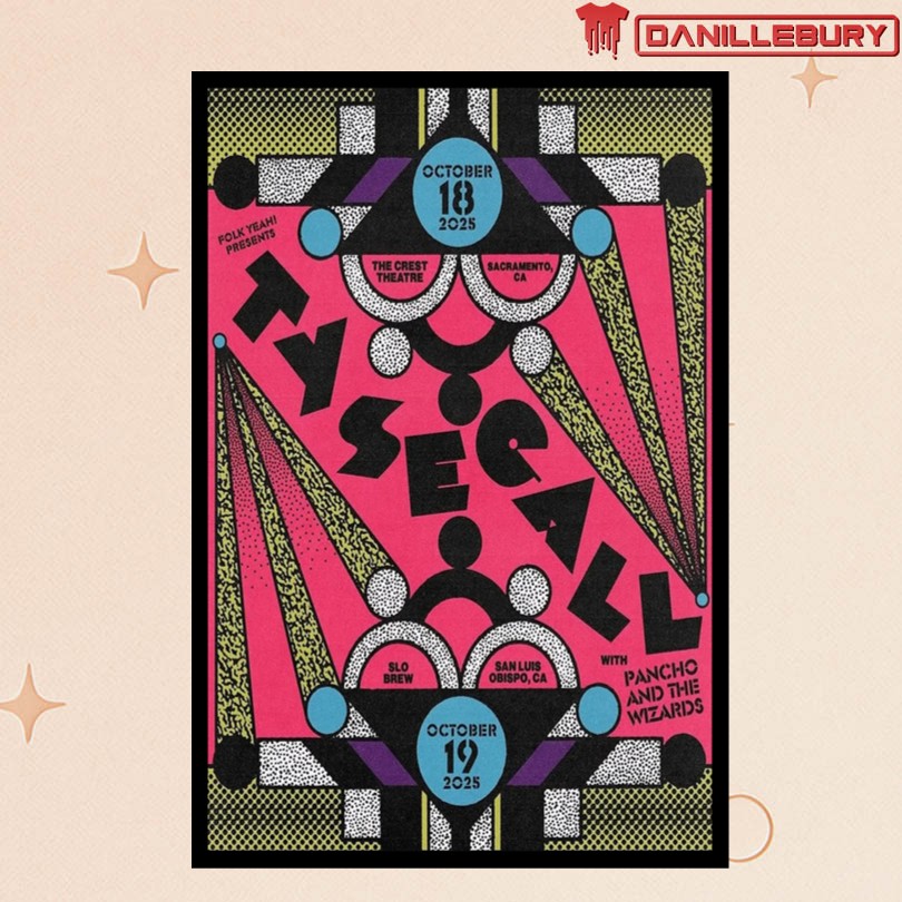 Ty Segall The Crest Theatre Sacramento CA Oct 18 2025 Poster