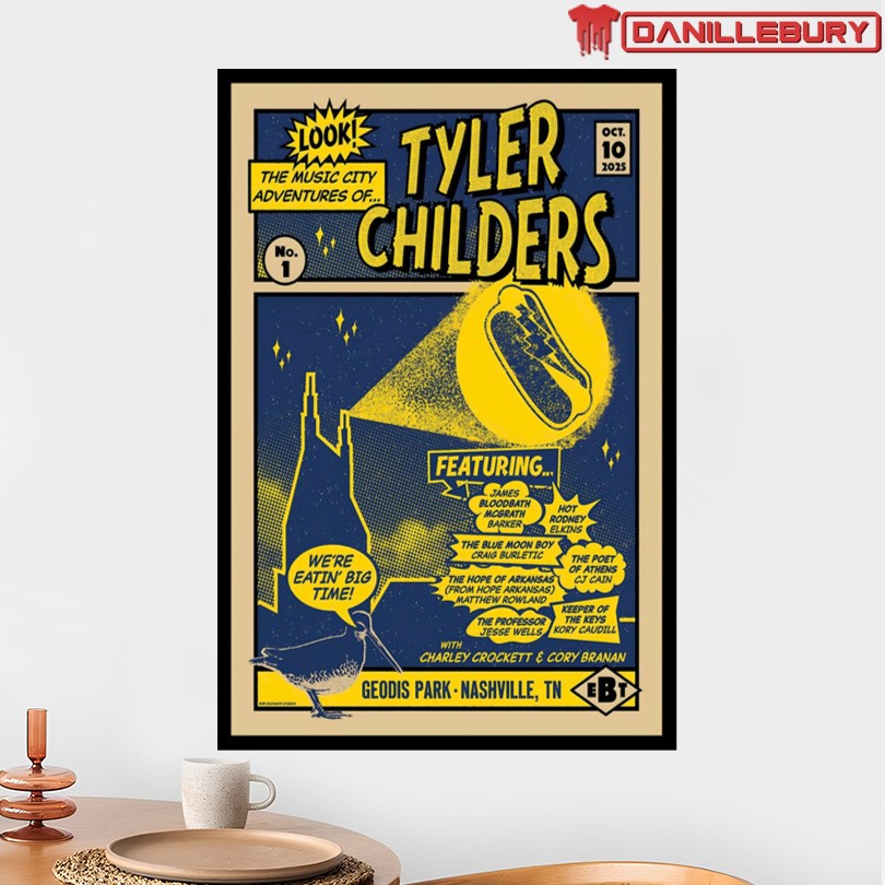 Tyler Childers Geodis Park Nashville October 10 2025 Poster - Image 2