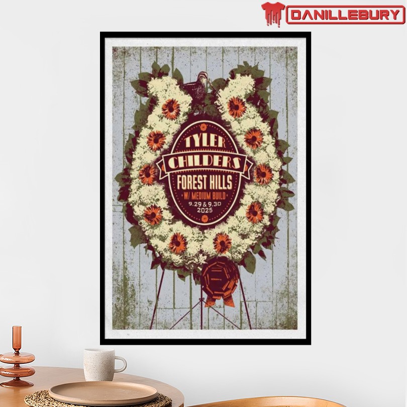 Tyler Childers Sept 29-30 2025 Forest Hills Event Poster - Image 2