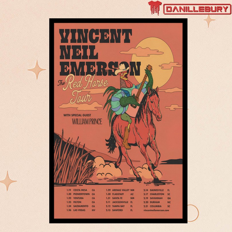 Vincent Neil Emerson Concert Tour 2026 Poster