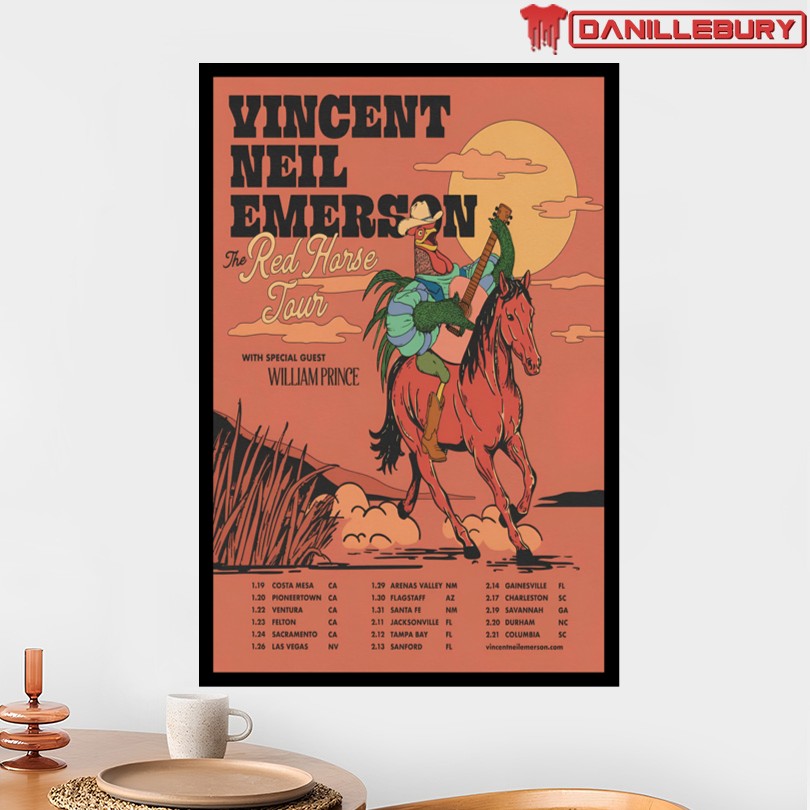 Vincent Neil Emerson Concert Tour 2026 Poster - Image 2