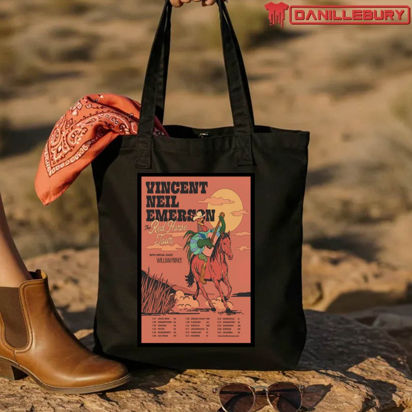 Vincent Neil Emerson The Red Horse Tour 2026 Poster - Image 4