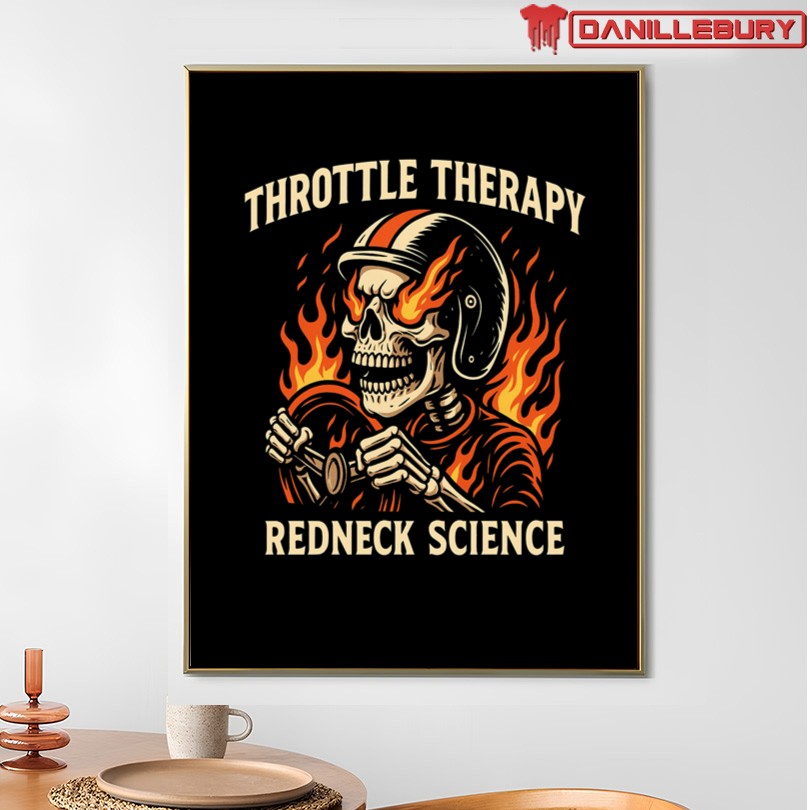 Westen Champlin Throttle Therapy Redneck Science T-Shirt - Image 4
