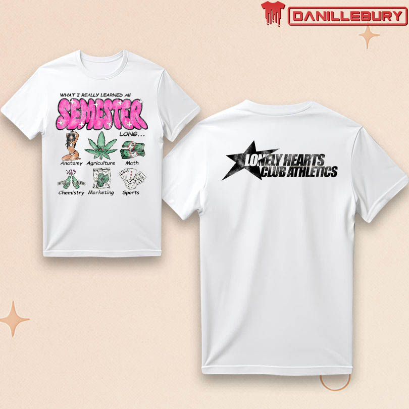 What I Learned All Semester T-Shirt