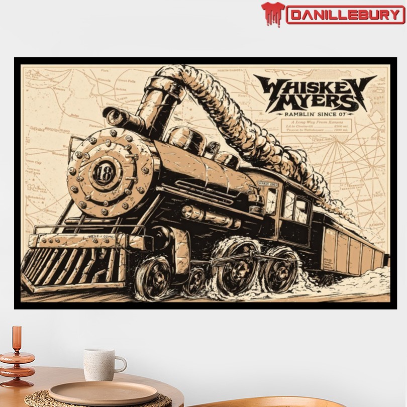 Whiskey Myers Album Whomp Whack Thunder Poster - Image 2