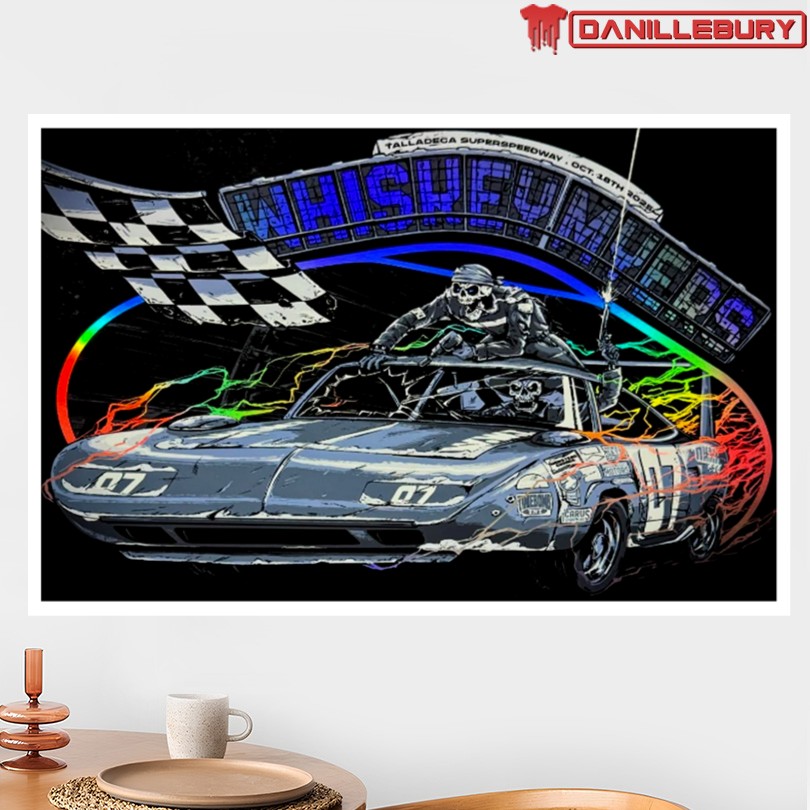 Whiskey Myers Talladega Superspeedway Lincoln AL October 18 2025 Poster - Image 2