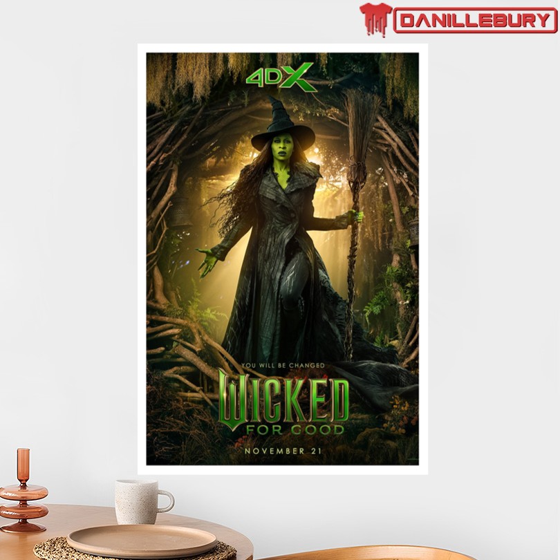 Wicked For Good 4DX Movie Release Poster - Image 2
