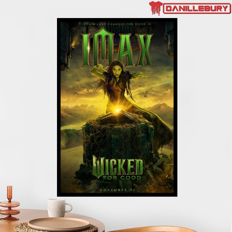 Wicked For Good IMAX 2025 Release Poster - Image 2
