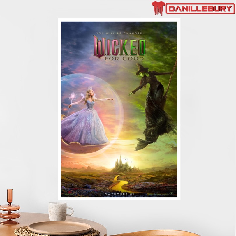 Wicked For Good November 21 2025 Movie Release Poster - Image 2