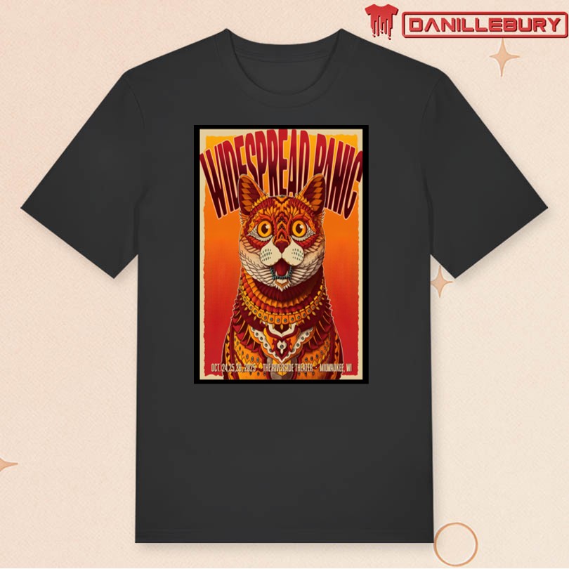 Widespread Panic Milwaukee WI Oct 25 2025 Poster - Image 3