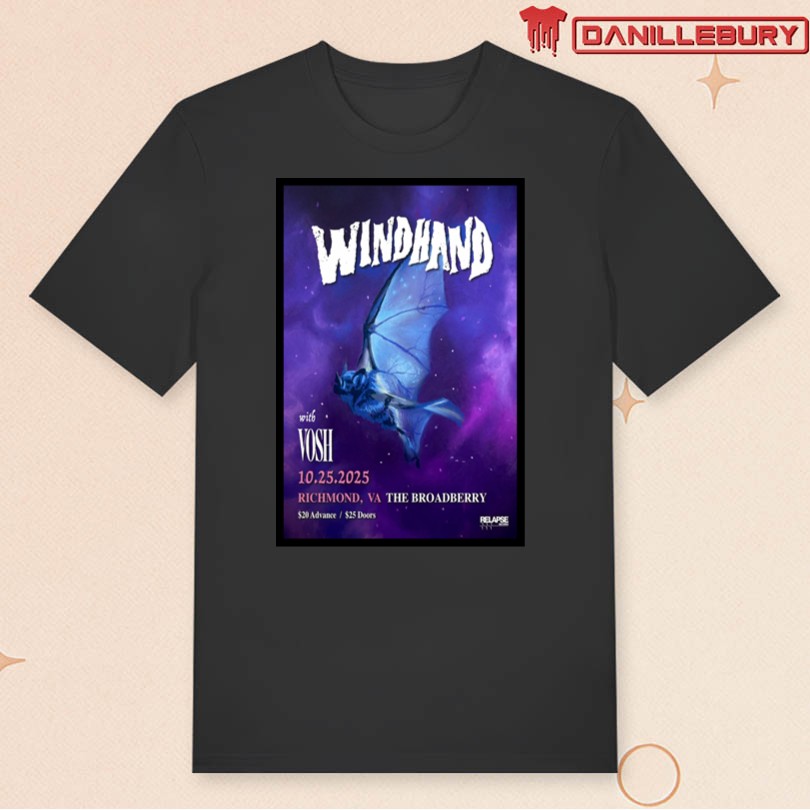Windhand Oct 25 2025 The Broadberry Richmond VA Poster - Image 3